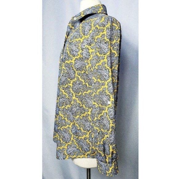 Michael Kors Women's Silk Point Collar Long Sleeve Button Down Blouse Small NWOT - Picture 3 of 8